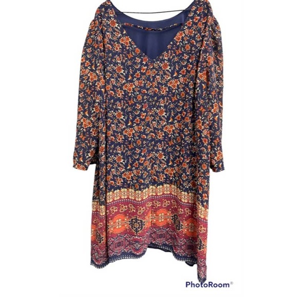 Speechless Floral Dress, SZ 3X - Picture 5 of 7